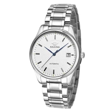 AILANG top luxury brand business men's wrist watch classic leisure automatic winding clock diver health watch men mechanical