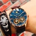 AILANG 2019 latest design watch men's double flywheel automatic mechanical watch fashion casual business men's clock Original