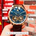 AILANG 2019 latest design watch men's double flywheel automatic mechanical watch fashion casual business men's clock Original