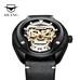 AILANG Top brand diesel watch gear auto men's wrist watch military diver reloj leather belt automatic winding clock bracelet men