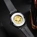 AILANG Top brand diesel watch gear auto men's wrist watch military diver reloj leather belt automatic winding clock bracelet men