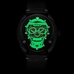 AILANG Top brand diesel watch gear auto men's wrist watch military diver reloj leather belt automatic winding clock bracelet men