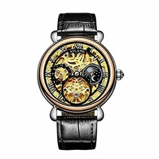 AILANG Business Watches Tourbillon Mens Luxury Brands shockproof Waterproof Watch Strap men Mechanical Watch Automatic Skeletal -298