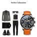 Multi function Pilot Watch CARNIVAL High End Automatic Watches Men self wind Moon phase Calendar HD Luminous Sport Watch for men