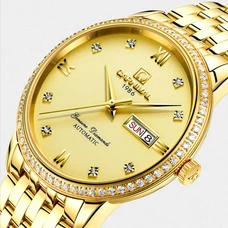 Top brand Carnival New Luxury Business Gold Mens Watches Automatic Watch Men Week Date Sapphire Waterproof mechanical watches Top brand Carnival New Luxury Business Gold Mens Watches Automatic Watch Men Week Date Sapphire Waterproof mechanical watches