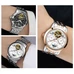 Skeleton Watch CARNIVAL Luxury Men's Watches Top brand Tourbillon Moon chase Automatic Watch Men Calendar Mechanical watches