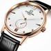 Simple Watch men CARNIVAL Fashion ultrathin Quartz Watch with Japan quartz movement,Leather,Small second dial Relogio masculino