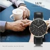 Relogio masculino CARNIVAL Fashion Ultrathin Quartz Watch with Swiss movement,week,calendar,leather band,HD Luminous Watch men