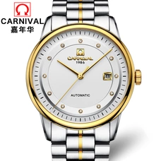 High end Business Watch men CARNIVAL Luxury Automatic Watch with Imported MIYOTA Movement,Calendar,Sapphire Mechanical watches