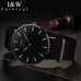 Original Carnival fashion Ultrathin tritium luminous watches Top Brand Quartz Watch men waterproof Nylon band relogio masculino