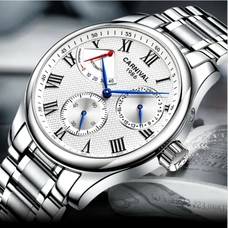 Multi function Mechanical watches self wind CARNIVAL Luxury brand Automatic Watch Men Energy display Calendar Luminous Watch Men Multi function Mechanical watches self wind CARNIVAL Luxury brand Automatic Watch Men Energy display Calendar Luminous Watch Men