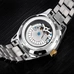 Original CARNIVAL Fashion Automatic Watches Top brand luxury Hollow Tourbillon Mechanical Watch men Luminous Business male clock