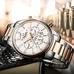 Luxury diving Automatic Watch Men Self Wind CARNIVAL Skeleton Watch Switzerland Movement Energy Calendar Luminous Sport watches