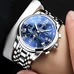 Skeleton Watch Men Automatic Luxury Brand CARNIVAL Multi function Mechanical Watch Waterproof Moon phase Calendar Week Luminous