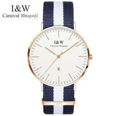 High end Watch men CARNIVAL New Simple ultrathin Quartz watch with Swiss quartz movement,Calendar,Sapphire,Nylon band,waterproof High end Watch men CARNIVAL New Simple ultrathin Quartz watch with Swiss quartz movement,Calendar,Sapphire,Nylon band,waterproof
