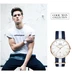 CARNIVAL Fashion simple Ultrathin Mens Watches Top brand Luxury Quartz Watch with Calendar,Sapphire,Nylon band Relogio masculino