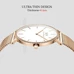 Luxury Couple Watch Top brand CARNIVAL Ultra thin Unisex Quartz Watch Sapphire Milanese band Waterproof Couple watches for lover