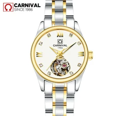 Relogio femenino CARNIVAL Luxury Business Automatic Watch Women Top brand Fashion Mechanical watches Women luminous waterproof Relogio femenino CARNIVAL Luxury Business Automatic Watch Women Top brand Fashion Mechanical watches Women luminous waterproof