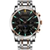 Luxury Tritium Self Luminous Mechanical Watches Top brand CARNIVAL Moon Phase Automatic Watch Men Calendar Week Skeleton watch