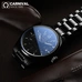 Relogio masculino CARNIVAL Fashion Tritium Luminous Watches Top Brand Luxury Quartz watch with Calendar Waterproof Watch men 