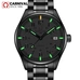 Relogio masculino CARNIVAL Fashion Tritium Luminous Watches Top Brand Luxury Quartz watch with Calendar Waterproof Watch men 