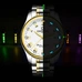 Skeleton watch Top brand CARNIVAL Fashion Automatic watch Men Calendar Tritium self luminous 30m waterproof Full steel Watches