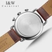 Unique Men's Runway dial Watch Top brand Carnival Sport Quartz Watch Men with Chronograph Sapphire waterproof erkek kol saati