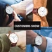 2018 Ultra thin Automatic Watch Men Luxury Brand CARNIVAL Mechanical Watch Waterproof Calendar Sapphire Leather Band Watches Men
