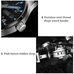 CARNIVAL 25 years Tritium Self Luminous Quartz Men's Watches Top brand full black Watch men with Swiss movement Week Calendar