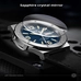 I&W  Carnival  SEIKO NH36A Automatic Watch for Men Switzerland  Men Mechanical Wristwatches Sapphire 5 bar Waterproof Luminous 