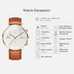 Relogio masculino CARNIVAL Ultra thin Quartz Watch Men Thickness 8 mm Leather Strap 24 hours Sapphire Mirror Luminous Men Watch