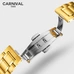 Luxury Business Automatic Watch Men CARNIVAL High end Mechanical Watch MIYOTA Calendar Week Sapphire Luminous Montre homme 2019