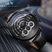 CARNIVAL New Men's Chronograph Analog Quartz Watch Sport Watch men 24hours display Sapphire Waterproof Fashion relogio masculino