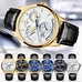 Luxury Business Men Watch Switzerland CARNIVAL 2019 Multifunction Automatic Watch Men Multiple Time Zone Calendar Energy Display