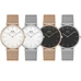 CARNIVAL Fashion Ultrathin Men watch High end Quartz Watch men Sapphire glass Milanese watch band Waterproof Reloj hombre 2018
