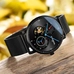 Tourbillon Automatic Watch Men CARNIVAL 2019 Mechanical Watches Leather Strap Small second dial 24 hours Sapphire Skeleton watch