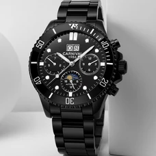 Multifunction Sport Watches men CARNIVAL Big Dial Mechanical Watches Men Calendar Moon phase Luminous Swim Sapphire Montre homme Multifunction Sport Watches men CARNIVAL Big Dial Mechanical Watches Men Calendar Moon phase Luminous Swim Sapphire Montre homme
