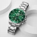 Big Dial Mechanical Watches Self wind CARNIVAL Luxury brand Automatic Watch men Waterproof Calendar Moon phase Luminous Sapphire