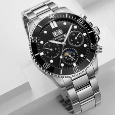 Professional Sport Watch Waterproof CARNIVAL Multifunction Automatic Watch Men Calendar Moon phase Luminous Mechanical Watches Professional Sport Watch Waterproof CARNIVAL Multifunction Automatic Watch Men Calendar Moon phase Luminous Mechanical Watches