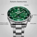 Professional Sport Watch Waterproof CARNIVAL Multifunction Automatic Watch Men Calendar Moon phase Luminous Mechanical Watches