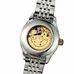 Mens Business Waterproof Steel Watchband Automatic Self-Wind Mechanical Watch Wristwatch - gold bezel black dial Mens Business Waterproof Steel Watchband Automatic Self-Wind Mechanical Watch Wristwatch - gold bezel black dial