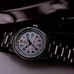 Mens Fashion Tritium Luminous Waterproof Steel Watchband Quartz Watch Wristwatch - silver case blue luminous Mens Fashion Tritium Luminous Waterproof Steel Watchband Quartz Watch Wristwatch - silver case blue luminous
