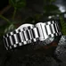 Men's Tritium Watch Green Light Sapphire Glass Stainless Steel Band Analog Quartz Luminous Watches 