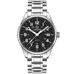 Men's Tritium Watch Green Light Sapphire Glass Stainless Steel Band Analog Quartz Luminous Watches 