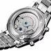 Mens Business Multifunction Holllow-out Dial Steel Watchband Automatic Self-Wind Mechanical Watch Wristwatch - silver bezel black di Mens Business Multifunction Holllow-out Dial Steel Watchband Automatic Self-Wind Mechanical Watch Wristwatch - silver bezel black di