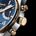 Men Aviator Automatic Mechanical Luminous Blue Dial Rose Gold Steel Case Sapphire Glass Week Watch Men Aviator Automatic Mechanical Luminous Blue Dial Rose Gold Steel Case Sapphire Glass Week Watch