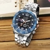 KAT-WACH KT1802 Quartz Mens Quartz Analog Watch Luxury Fashion Sport  Wristwatch Waterproof Stainless Watches for men 