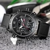 KAT-WACH KT1807 Sport Watch Leather Fashion Man Quartz LED Digital Clock 50M Waterproof Military Wrist Watch For men