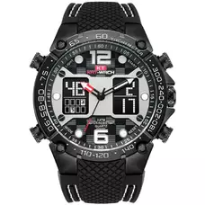 KAT-WACH KT717 Fashion Sport Watch Quartz Analog Date Clock Military Waterproof Watches Digital Alloy Silicone Watch For Man