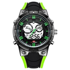 KAT-WACH KT721 Sport Watch Chronograph Silicone Strap Quartz Army Military Watches Clock  Digital  Watch For Men